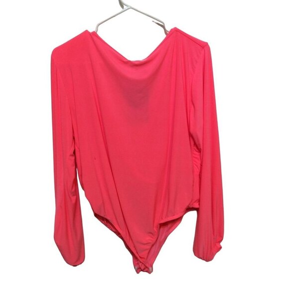 Pretty Little Thing Women Bodysuit Size 16 Pink - Picture 2 of 3